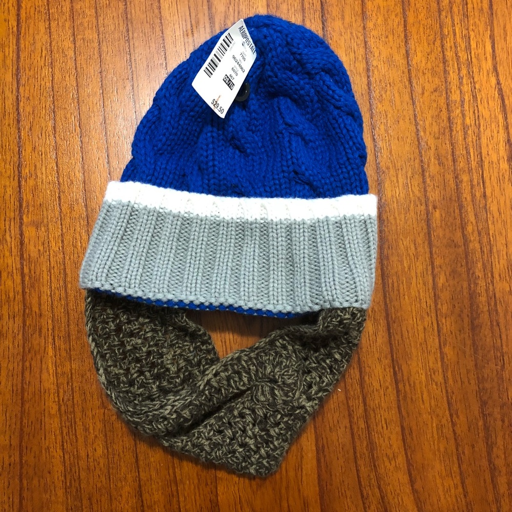 Aeropostale Colorblock Beanie NEW